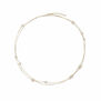 Petite cotton pearl necklace by Anq